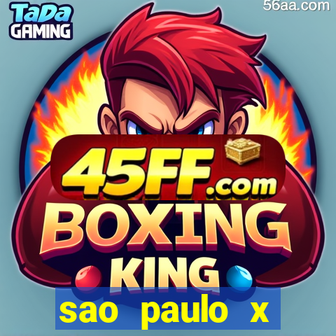 sao paulo x botafogo palpite